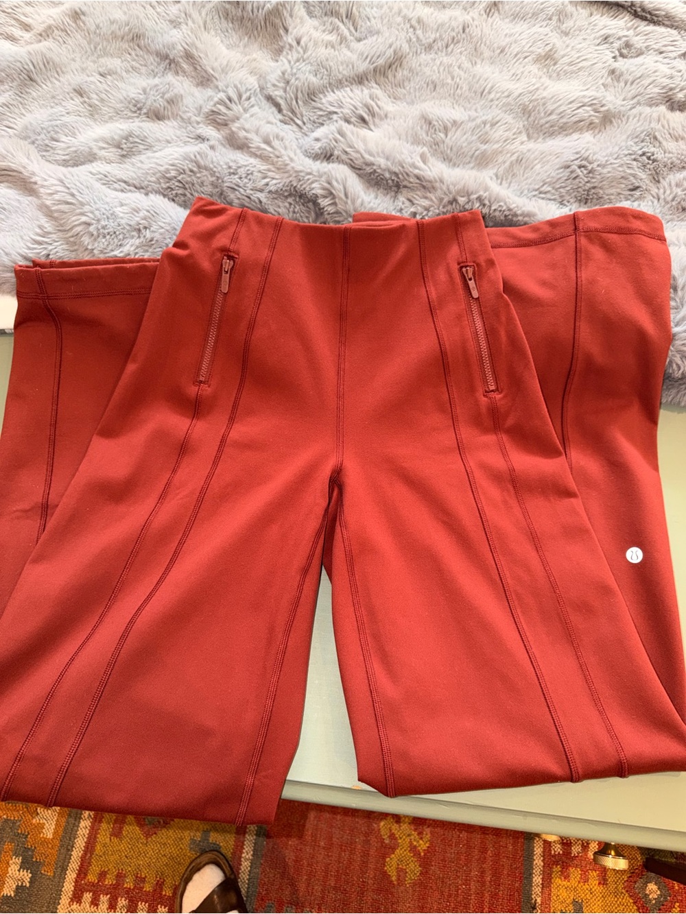 Lululemon High Waist Wide Leg Pants